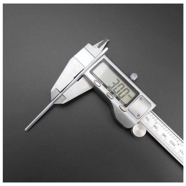 3mm x 100mm Metal Mil Çelik Çubuk Aks Oyuncak RC Araba Robot  (10 adet) - 3