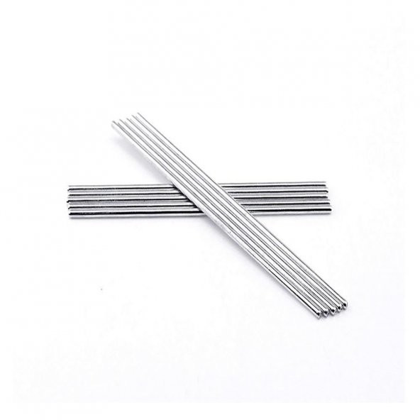 3mm x 150mm Metal Mil Çelik Çubuk Aks Oyuncak RC Araba Robot (10 adet) - 6