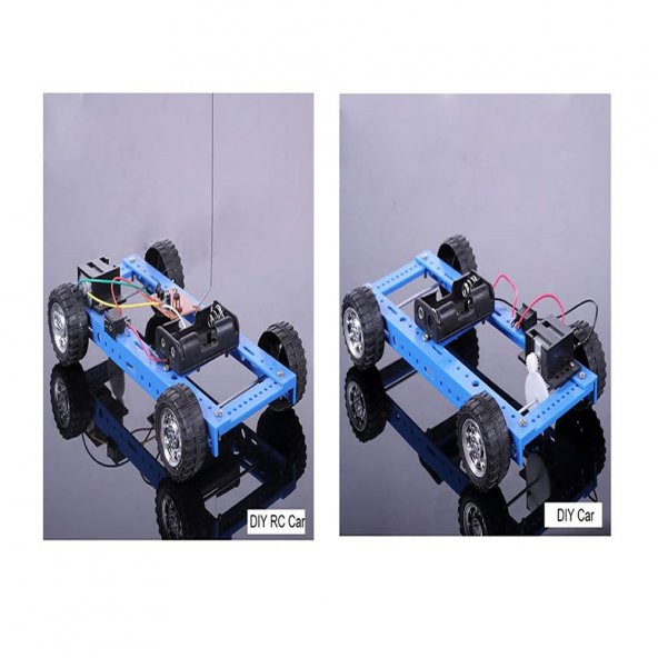 3mm x 60mm Metal Mil Çelik Çubuk Aks Oyuncak RC Araba Robot - 4