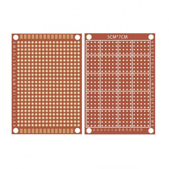 5x7cm Pertinaks Proto Pcb 18x24  432 Adet Bakır Delik 2.54mm