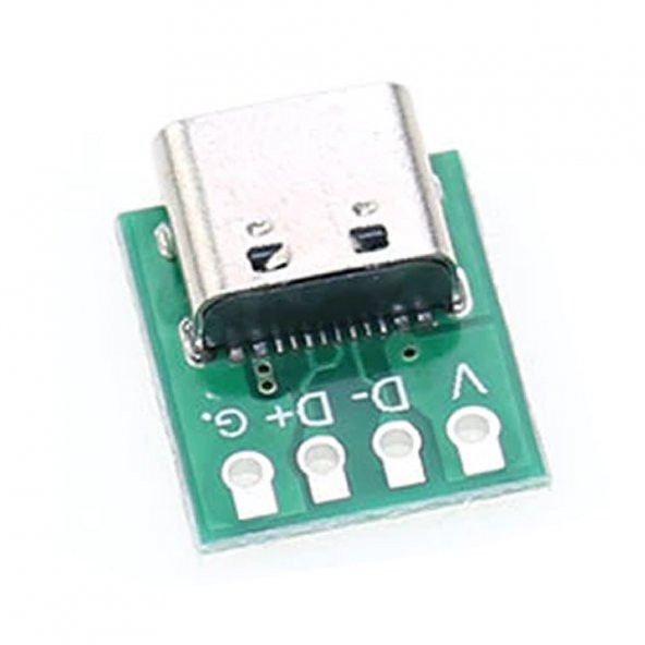 USB Type C 4 Pin DIP Çevirici Pcb Usb Dip Adaptör Kart - 2