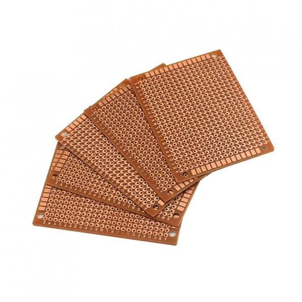 5x7cm Pertinaks Proto Pcb 18x24  432 Adet Bakır Delik 2.54mm - Resim 6