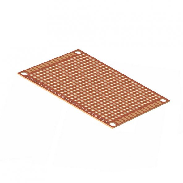 5x7cm Pertinaks Proto Pcb 18x24  432 Adet Bakır Delik 2.54mm - Resim 7