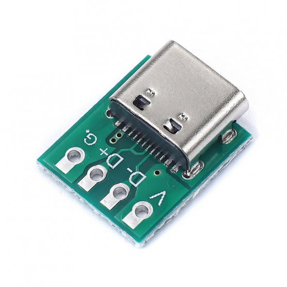 USB Type C 4 Pin DIP Çevirici Pcb Usb Dip Adaptör Kart - 7