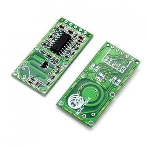 Rcwl-0516 Mikrodalga Radar Sensör İnsan Haraket Algılayıcı Kablosuz Alarm Dedektör Işık - 3