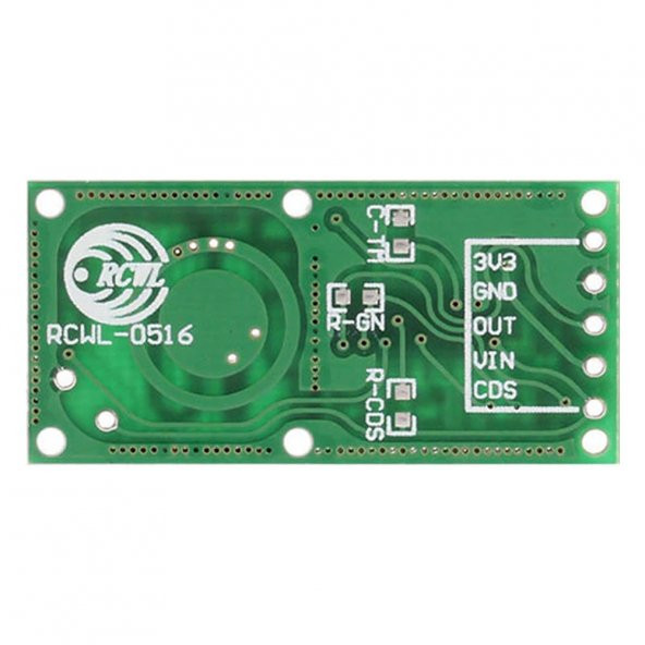 Rcwl-0516 Mikrodalga Radar Sensör İnsan Haraket Algılayıcı Kablosuz Alarm Dedektör Işık - 6