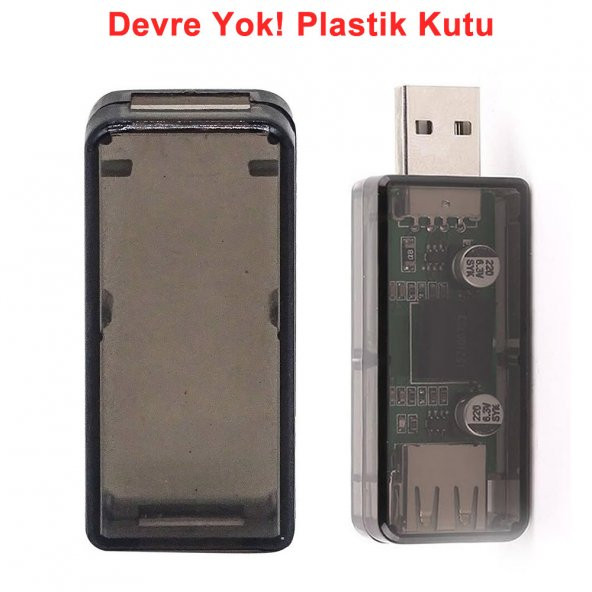 Plastik USB Adum Devre Kutusu Şeffaf Elektronik Proje Ürün Adum3 - 2