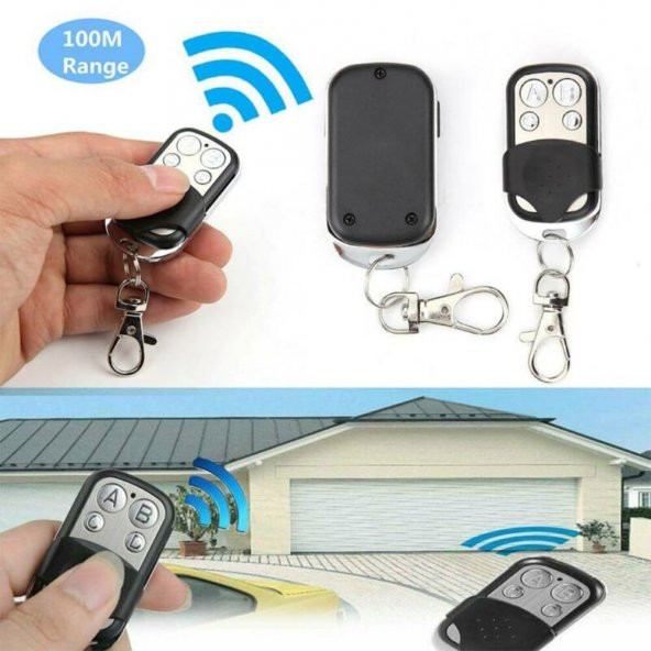 433Mhz Öğrenebilir Uzaktan Kumanda Araba Garaj Otomatik Kapı - Resim 8