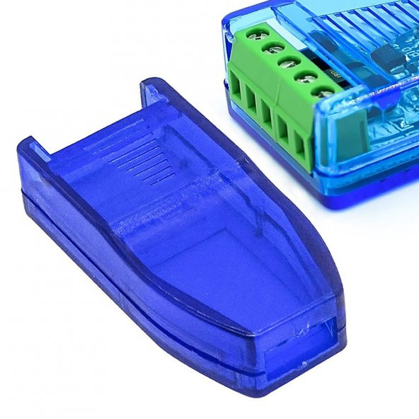 Plastik USB Devre Kutusu RS232 RS485 Shell Voltmetre Ampermetre İsolatör Klemens - 6