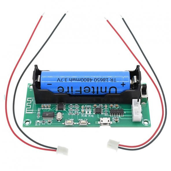 XH-A153 18650 Lityum Pil Soketli Bluetooth MP3 Modül - Resim 7