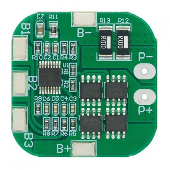 Li-ion 18650 16.8 V 4S 20 A Lityum Batarya BMS Koruma Kartı