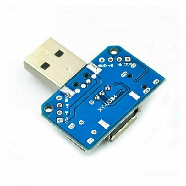 USB to Type C Micro Usb Erkek Dişi USB Port Konnektör Şarj Soket - 2