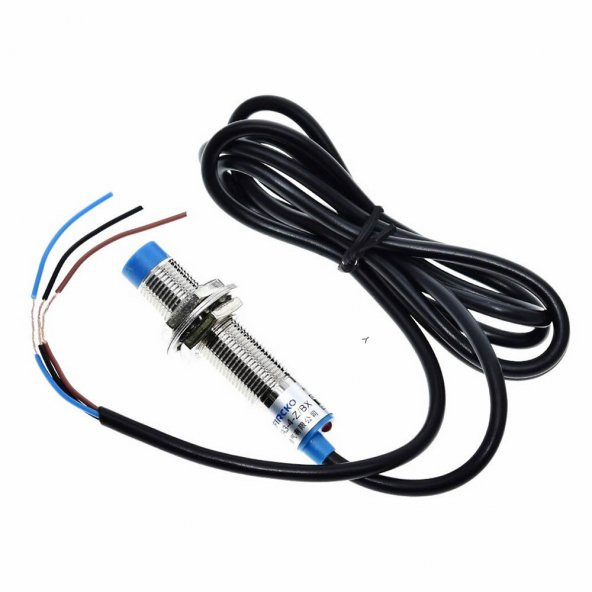 LJ12A3-4-Z/BY Endüktif 4Mm Metal Algılayıcı Sensör Pnp No Temassız - 2