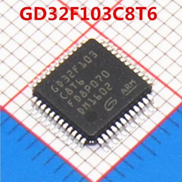 GD32F103C8T6 GD32 ARM Cortex-M3 Microcontroller 64 Kbytes Flash - Resim 4