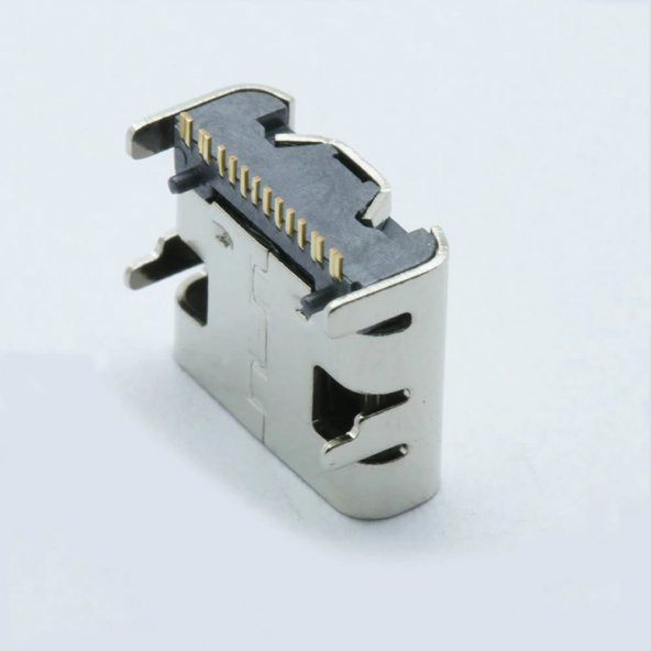 Type-C Usb Soket 16 Pin Smd USB 3.1 Cep Tel. Konnektör Şarj Dişi - 4