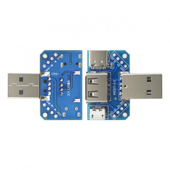 USB to Type C Micro Usb Erkek Dişi USB Port Konnektör Şarj Soket - 6