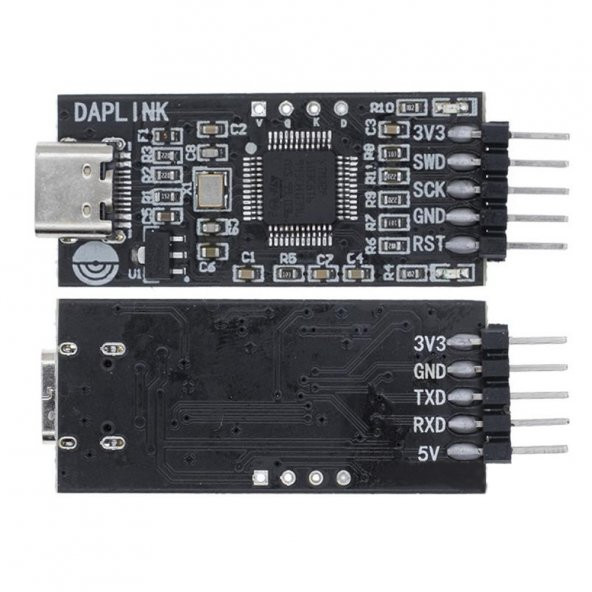 Daplink Arm Jtag Programlayıcı Cortex Swd Uart Emulator Simulator - 5