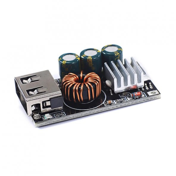 QC3 Hızlı Şarj Modülü DC 10-32V 24W to 5V Usb Voltaj Düşürücü Cep Telefonu Apple Android - Resim 7