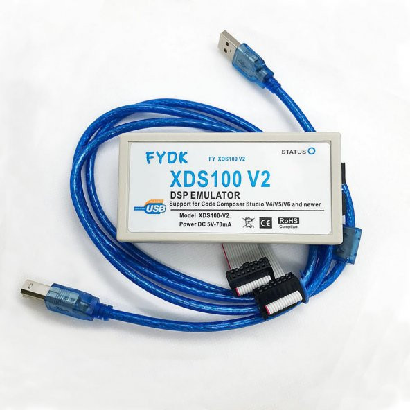 Xds100 V2 Dsp Usb Jtag Emulator Ti Dsp Hata Ayıklayıcı Programlayıcı