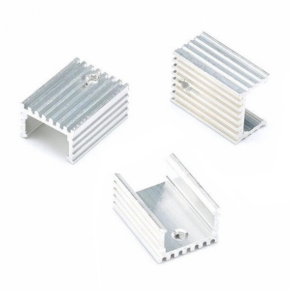 TO220 Aluminyum Soğutucu Set Radyatör Entegre Transistör Mosfet - 6