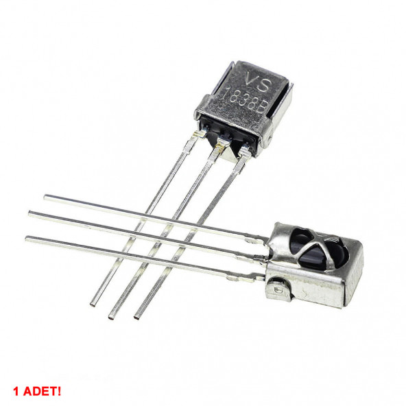 VS1838B 38Khz Ir Alıcı Sensör Evrensel Kızıl Ötesi Kumanda Tv - 2