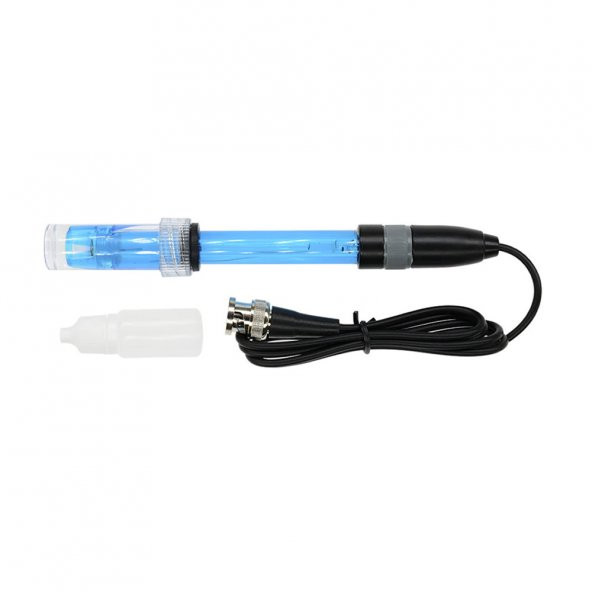 Ph Elektrot Sensör Probu E201-1C Sıvı Su 0-14Ph Algılayıcı Bnc - 2