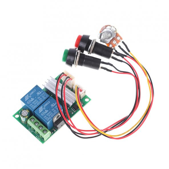 30A 24V Dc Motor Pwm Hız Kontrol Sürücü Devresi Yön Kontrol - Resim 3