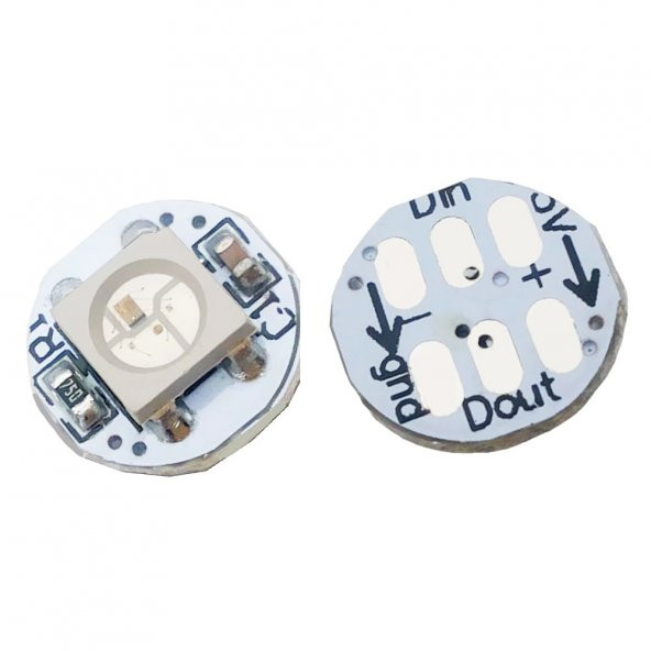 1 Bit Neopixel Ws2812B 5050 Rgb Led Modül 5050 Adreslenebilir - 5