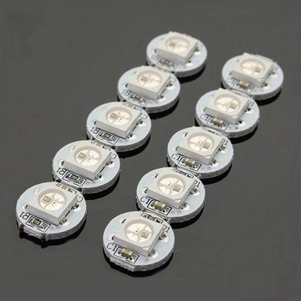 1 Bit Neopixel Ws2812B 5050 Rgb Led Modül 5050 Adreslenebilir - 8