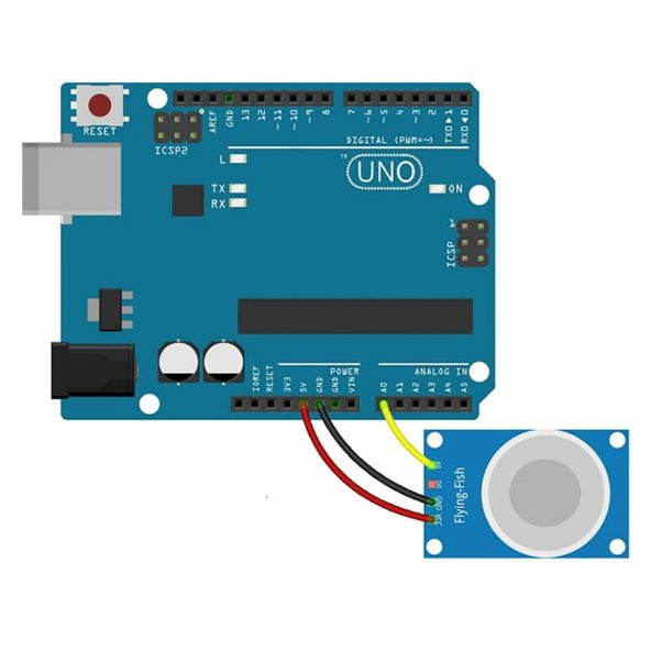 Mq-2 Gaz Sensör Modülü Yanıcı Gaz Lpg Ve Duman Algılayıcı Alarm - 5