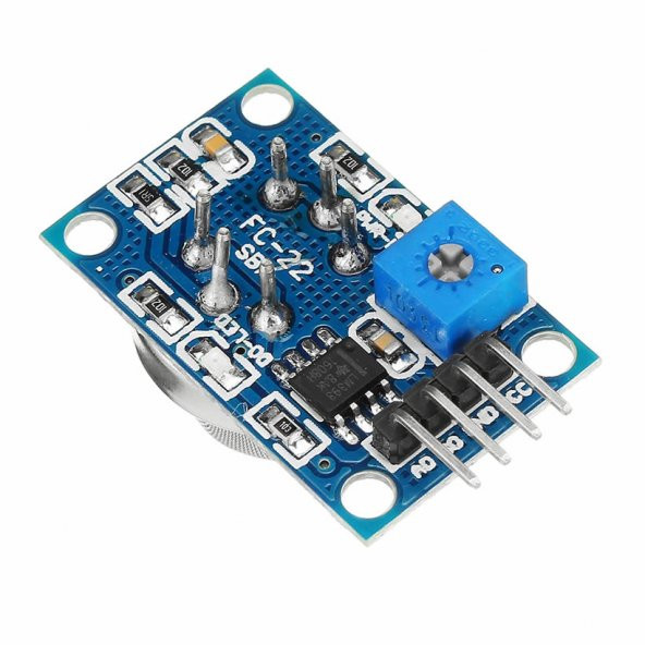 MQ-8 Hidrojen Gaz Sensör Modülü 100-1000Ppm H2 Dc 5V Hava Duman - 6