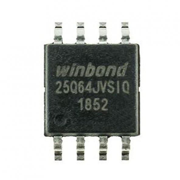 Winbond W25Q64JVSIQ 64M-Bit Seri Flash 3.3V SPI Hafıza Entegresi - Resim 2