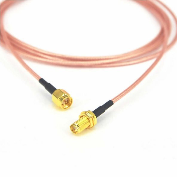 Rg316 100Cm Erkek Dişi Sma Kablo 1 Metre Rf Uzatma Kablosu 50 Ohm - 7