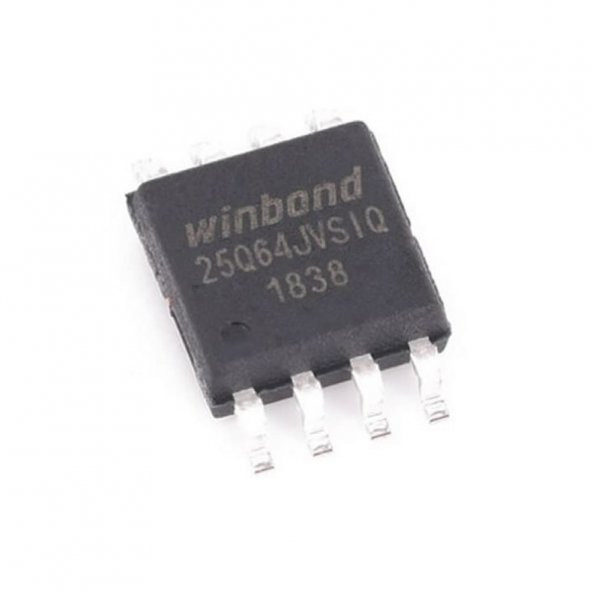 Winbond W25Q64JVSIQ 64M-Bit Seri Flash 3.3V SPI Hafıza Entegresi - Resim 7