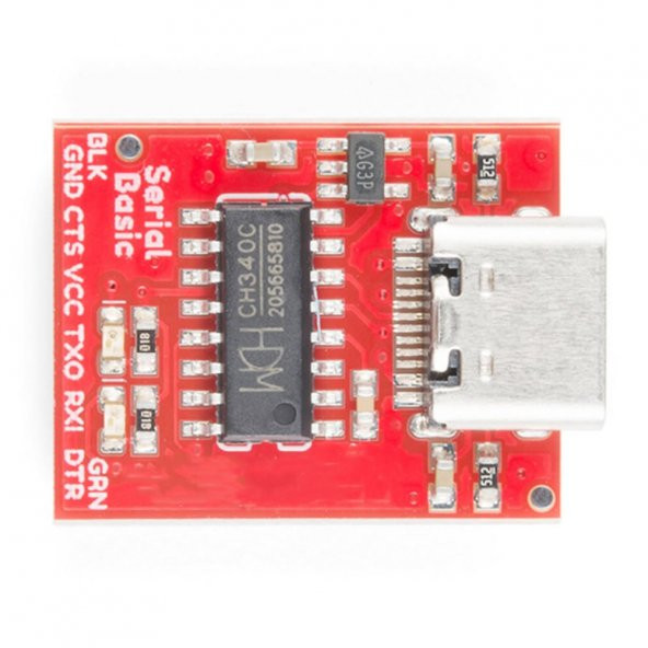 CH340C Usb To Ttl Uart Modül Type C Seri Port Haberleşme Isp Ard - 2
