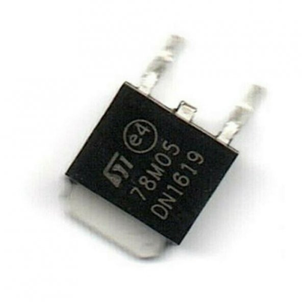78M05 3 Pin DC 5V Lineer Voltaj Düşürücü Regülatör Entegre - Resim 2