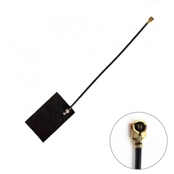 433Mhz 5dBi Anten FPC Kablosuz Haberleşme Anteni IPEX UFL Soket - Resim 2