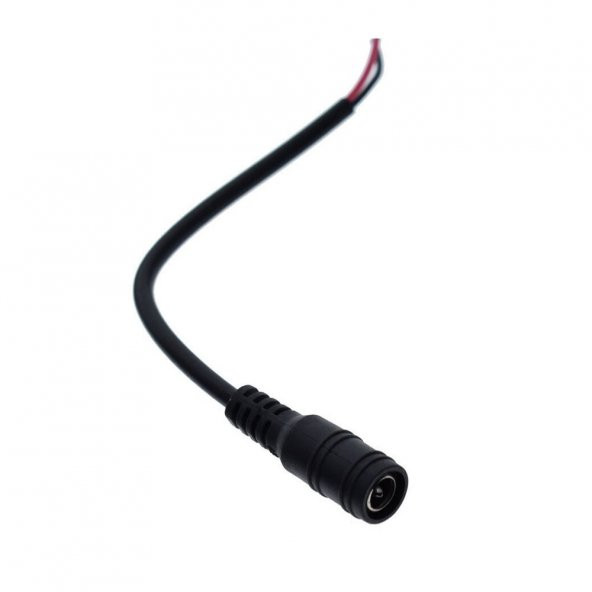 5.5mm x 2.1mm 15cm Adaptör Kablosu Dişi 22AWG 80 Derece 300V - 4