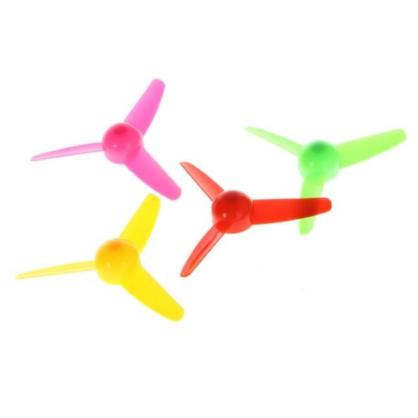 80mm Pervane 3 Kanat Oyuncak Rüzgar Gülü Kürek Botu Motor RC DIY - 8