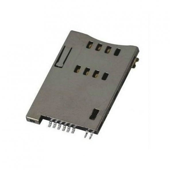 MUP-C720 6 Pin Sim Kart Soketi SIM Holder Push-Push Smd Tip 2.54 - 5