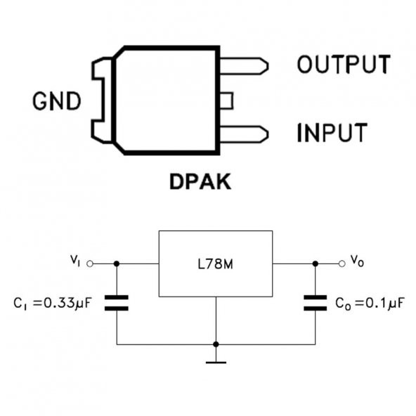78M05 3 Pin DC 5V Lineer Voltaj Düşürücü Regülatör Entegre - Resim 7