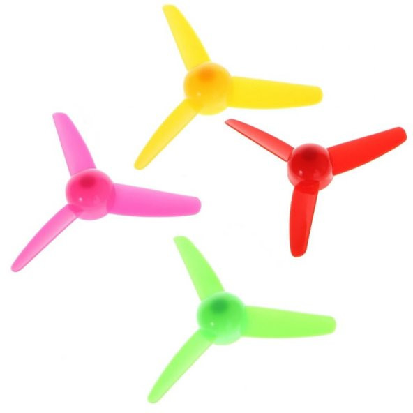 80mm Pervane 3 Kanat Oyuncak Rüzgar Gülü Kürek Botu Motor RC DIY