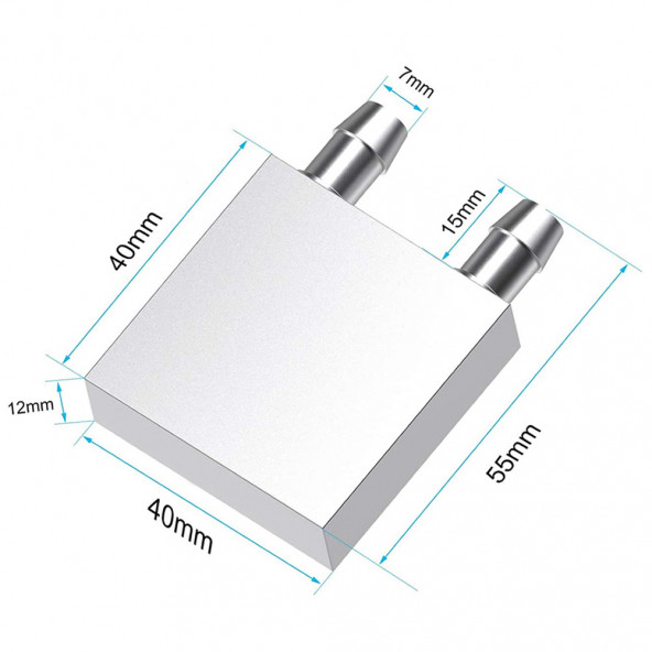 Termo Elektrik Peltier Su Soğutucu Sistem Mini Klima Buzluk Araba - 2