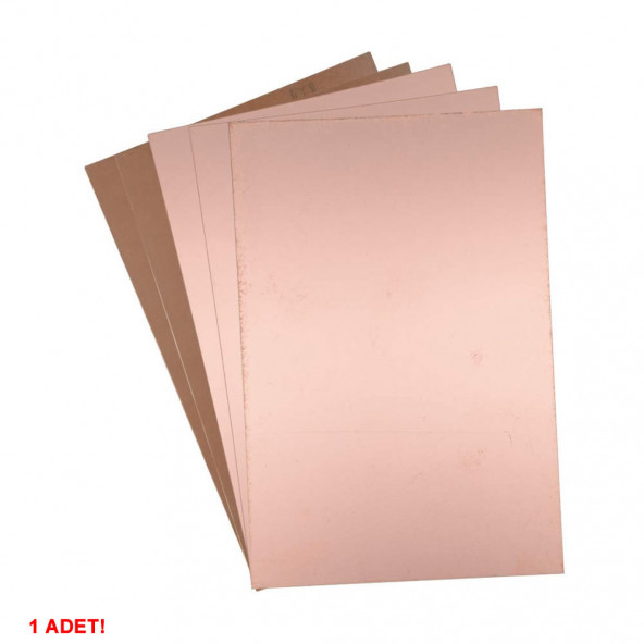 7x10cm Tek Yüz Bakır Plaket Pcb Elektronik Baskı Devre Prototip Test Deney Deneme Kartı FR4 Levha - Resim 5