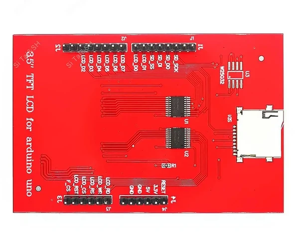Arduino UNO R3 3.5" TFT LCD Ekran Modül Resiztif Dokunmatik - Resim 3
