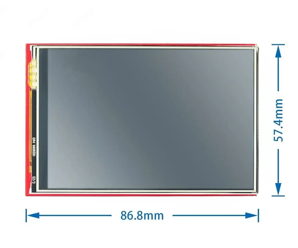 Arduino UNO R3 3.5" TFT LCD Ekran Modül Resiztif Dokunmatik - Resim 2