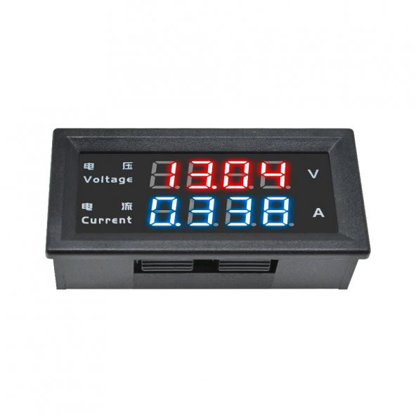 Panel Tip DC 0-200V 10A mV Voltmetre mA Ampermetre M4430 - 2