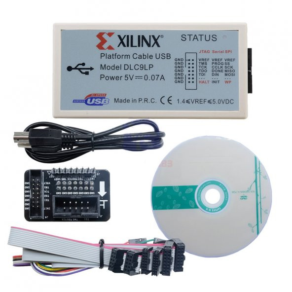 XILINX Platform Cable Fpga Cpld Programlayıcı Kablo Spartan DLC9LP