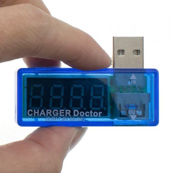 Usb Voltmetre Ampermetre Şarj Doktor Akım Voltaj İzleyici Şarj - Resim 5