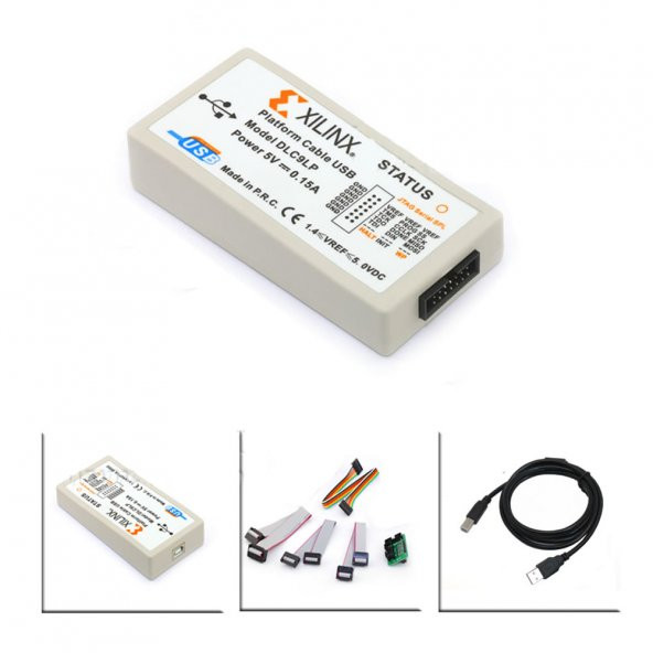 XILINX Platform Cable Fpga Cpld Programlayıcı Kablo Spartan DLC9LP - 2